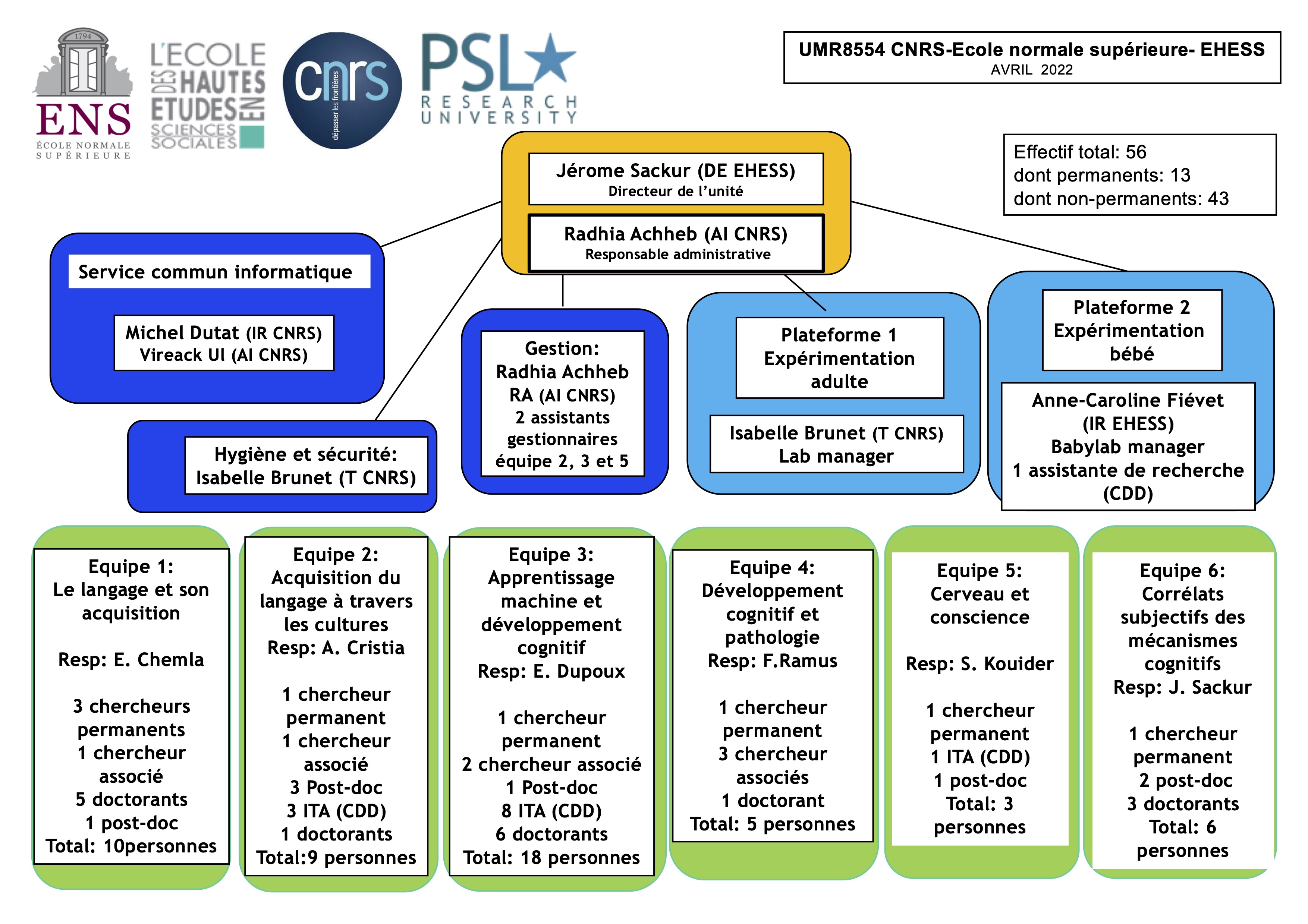 Organigramme LSCP